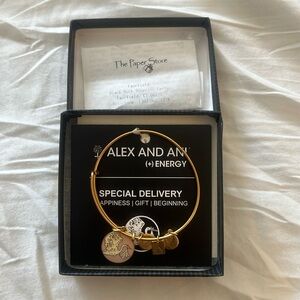 Alex and Ani “Special Delivery” Bracelet NEW WITH TAGS IN BOX